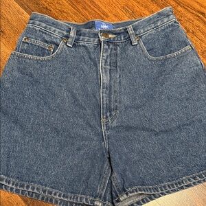 Classic Blue Denim Women's Jean Shorts